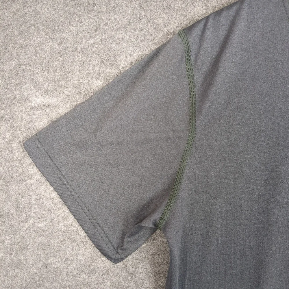 Nike Mens Dri-FIT Short Sleeve Training‎ Shirt Charcoal Gray Size M